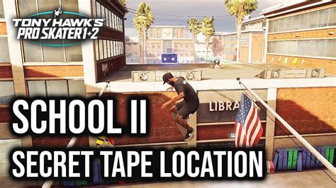 secret tape school 2|tony hawk school 2 secret tape.